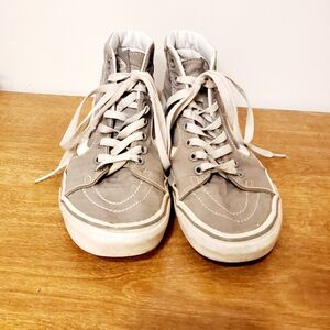 Vans Gray Skateboard Shoes